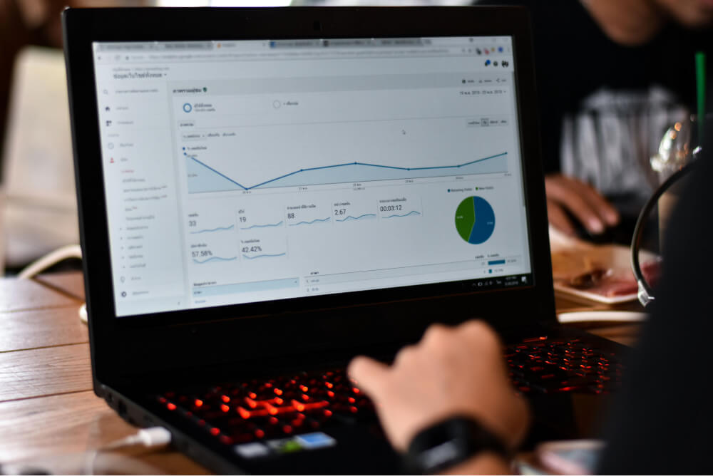 Dashboard view of Google Search Console showing website performance metrics for SEO optimization